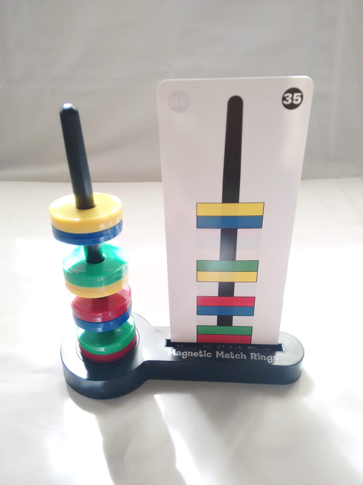 Magnetic online match rings